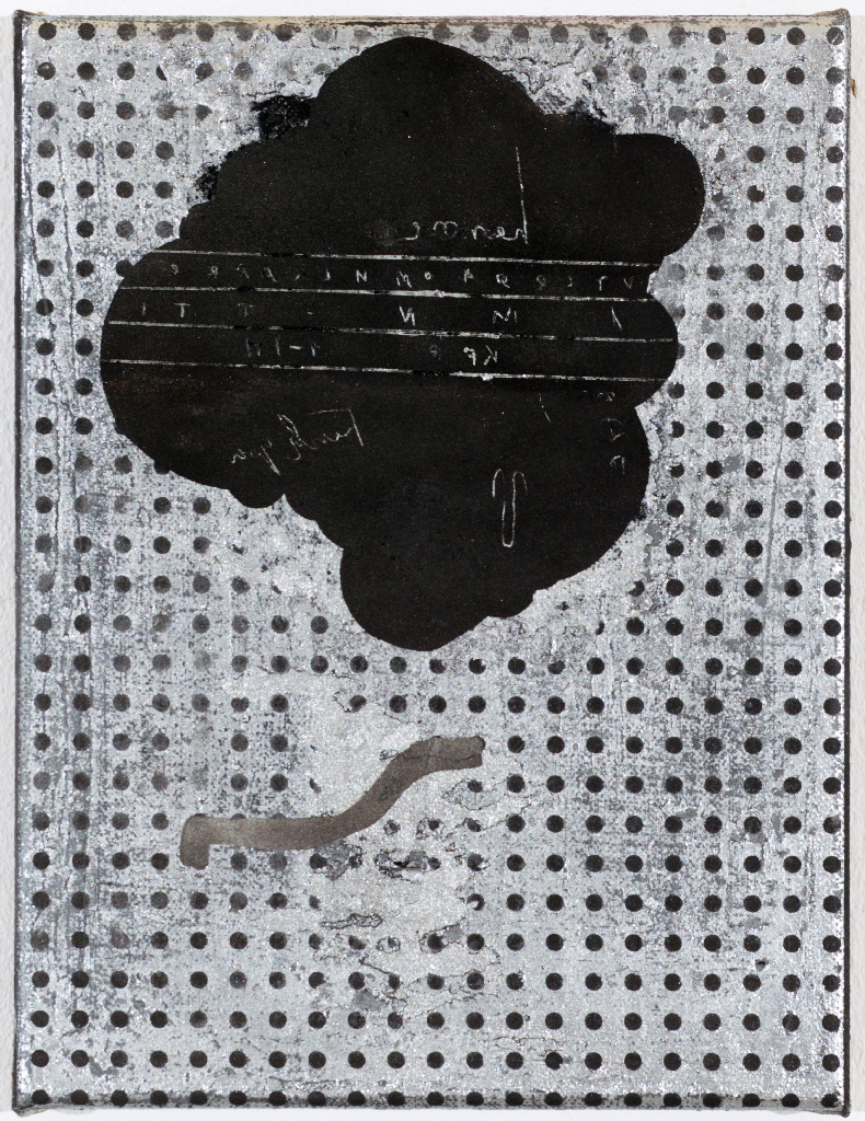 o.T., Öl, Pigment auf Leinwand, 30x21 cm, 2015