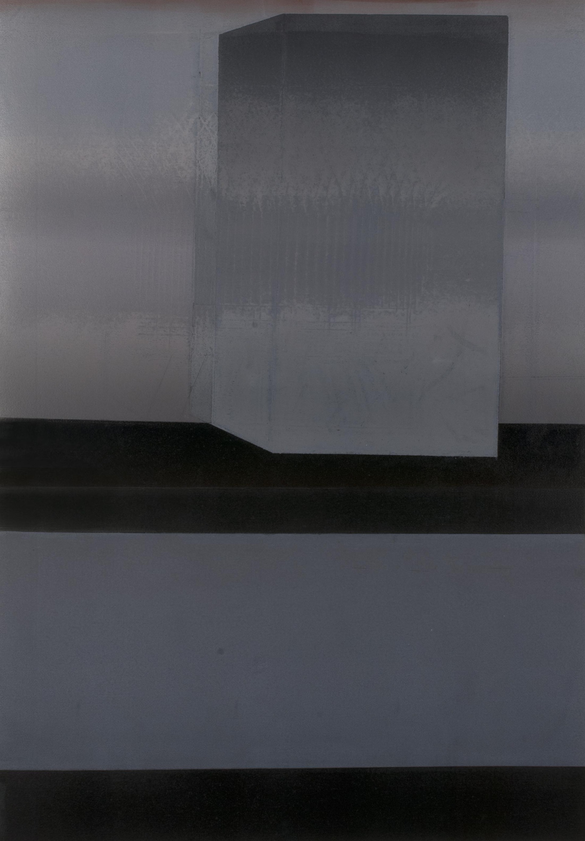 o.T., Radierung auf Bütten, 100x70 cm, 2012