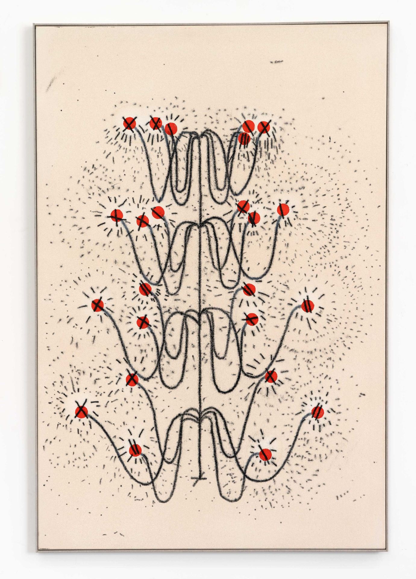 Shiba, 150x100cm, Öl auf Leinwand, 2023