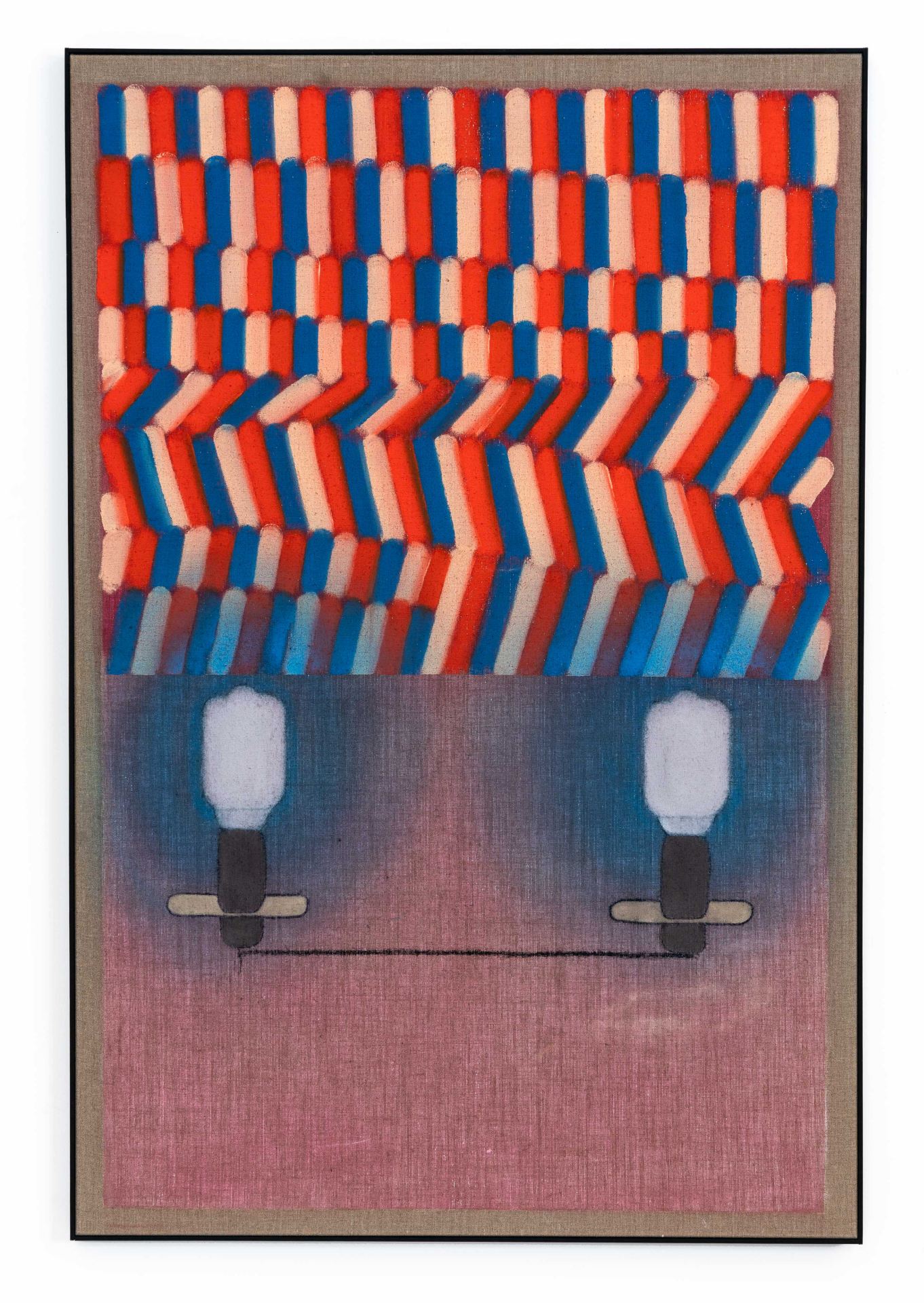 wiu (Licht), 150x120cm, Öl auf Leinwand, 2023