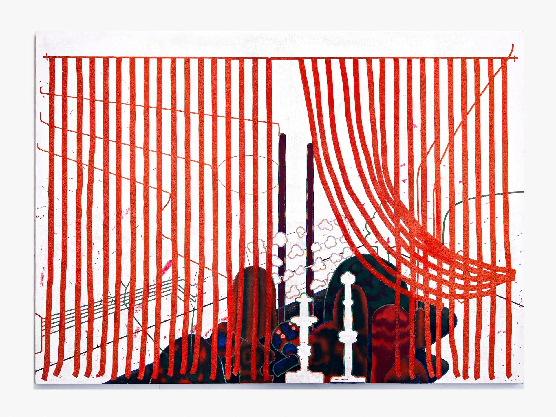 Morgen, Öl auf Leinwand,130x180cm, 2024