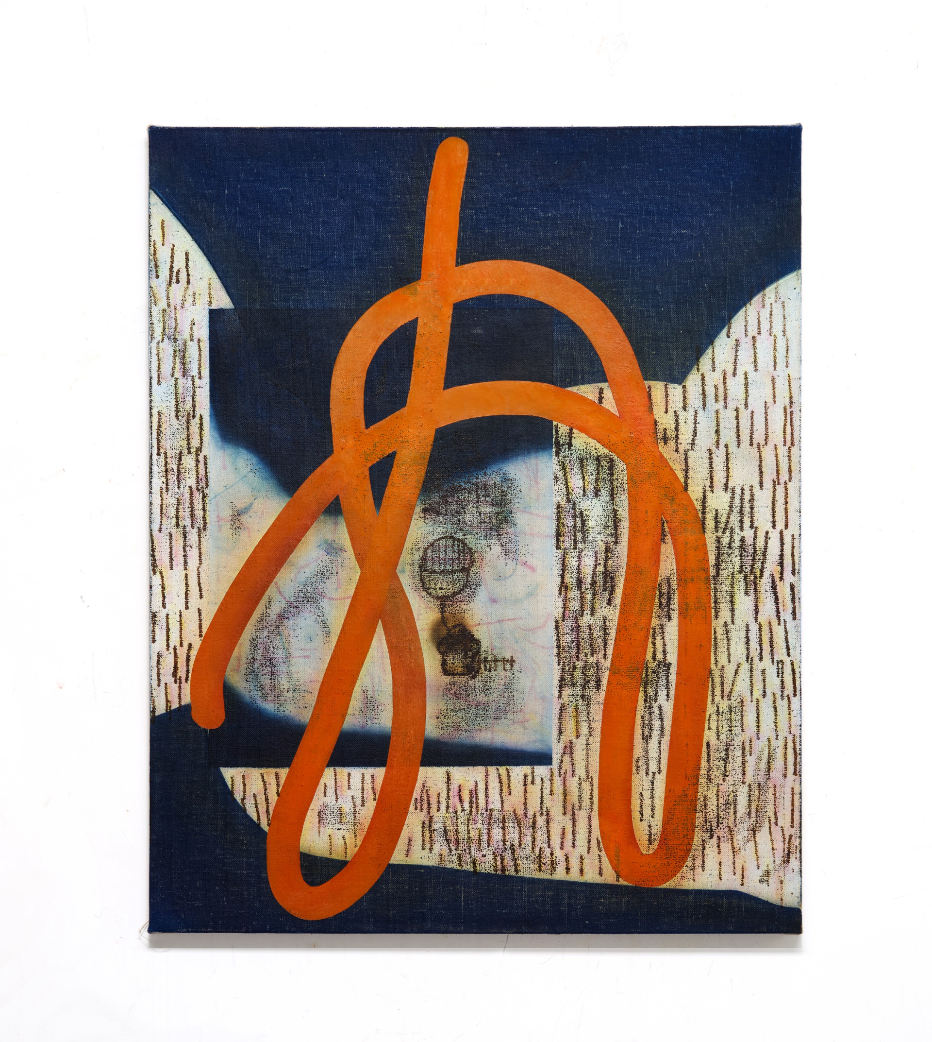 Alpha, Öl auf Leinwand, 70x50cm, 2026