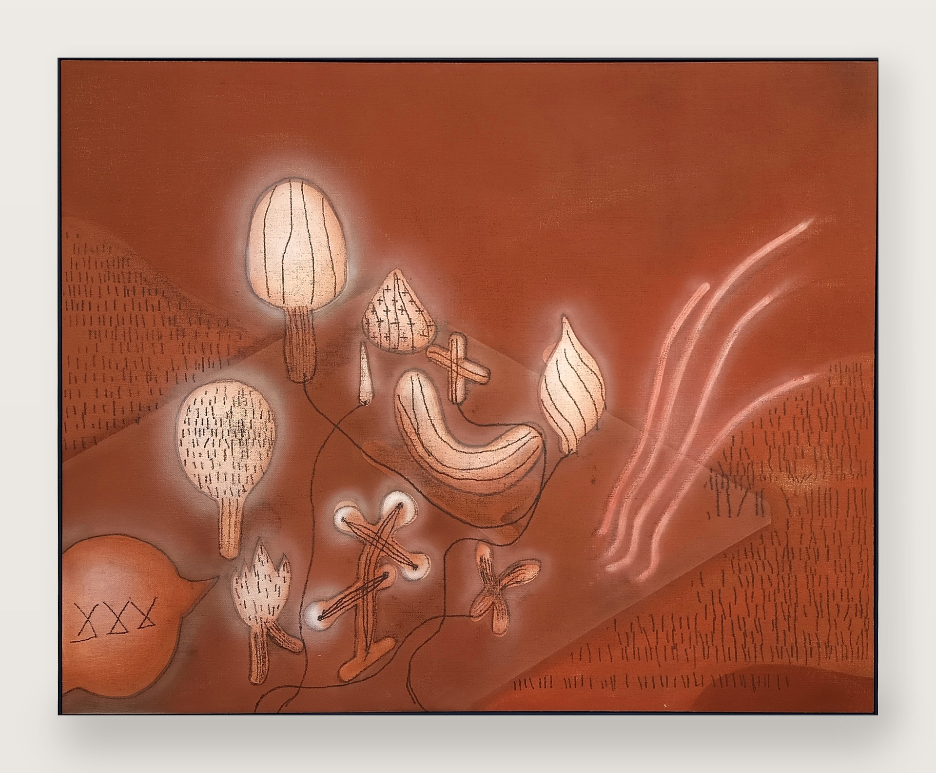 Nacht (1), 130x150, Öl auf Leinwand, 2026