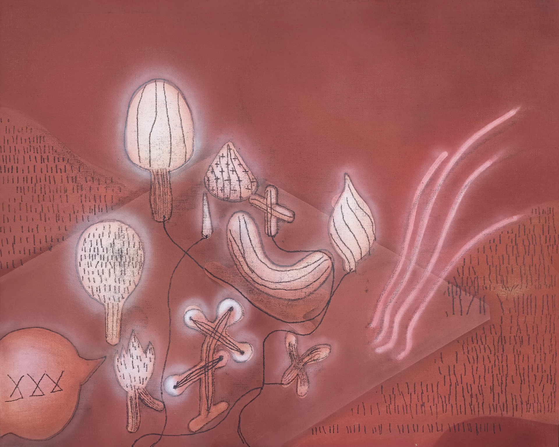 Nacht (1), 130x150, Öl auf Leinwand, 2026